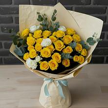 Букет цветов из:  Розы #REPLACE_PRED# Троицкое