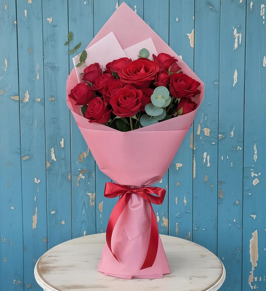 Букет цветов из: Розы в Троицкое