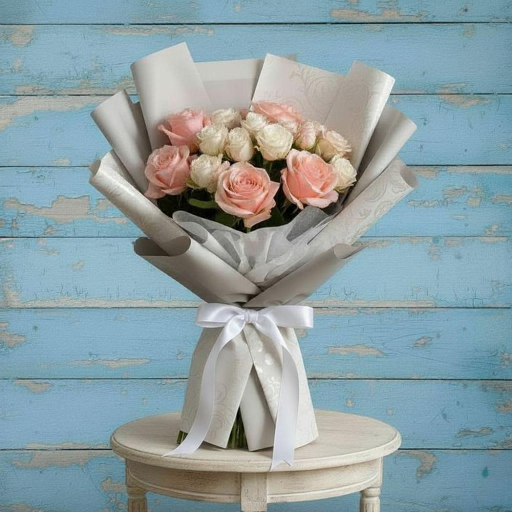 Букет цветов из: Розы в Троицкое