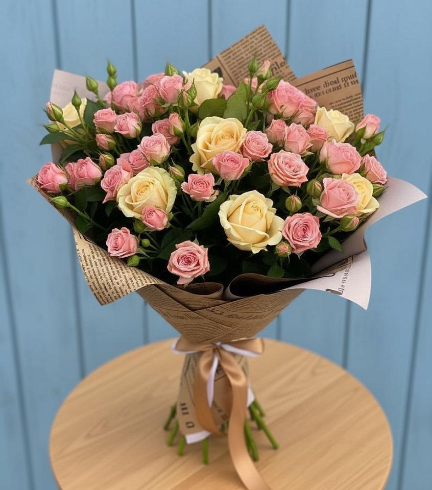 Букет цветов из: Розы в Троицкое