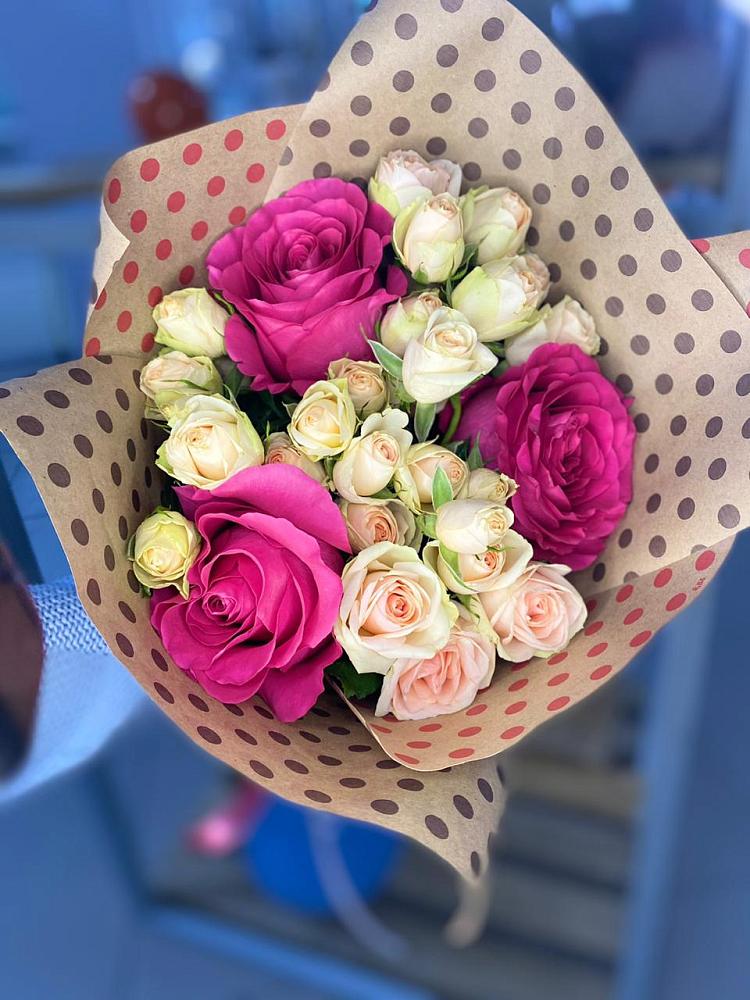 Букет цветов из: Розы в Троицкое