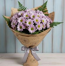 Букет цветов из:  Хризантемы в Троицкое