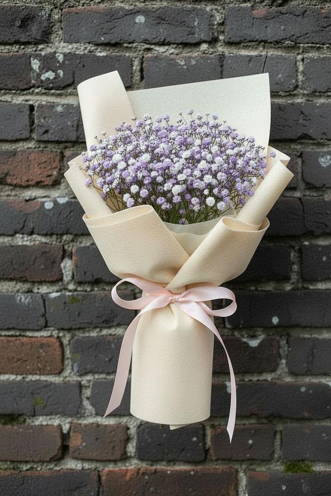 Букет цветов из: Гипсофила в Троицкое