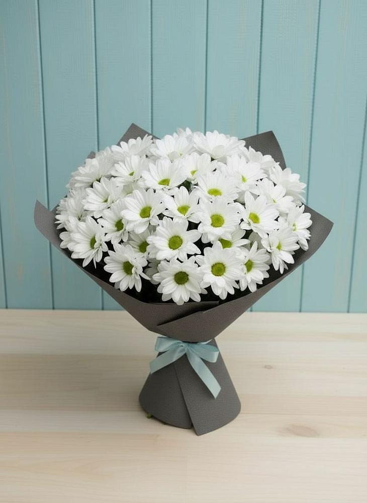 Букет цветов из: Хризантемы в Троицкое