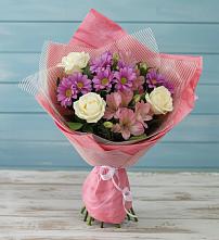 Букет цветов из:  Герберы в Троицкое