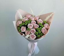 Букет цветов из:  Розы и Хризантемы в Троицкое