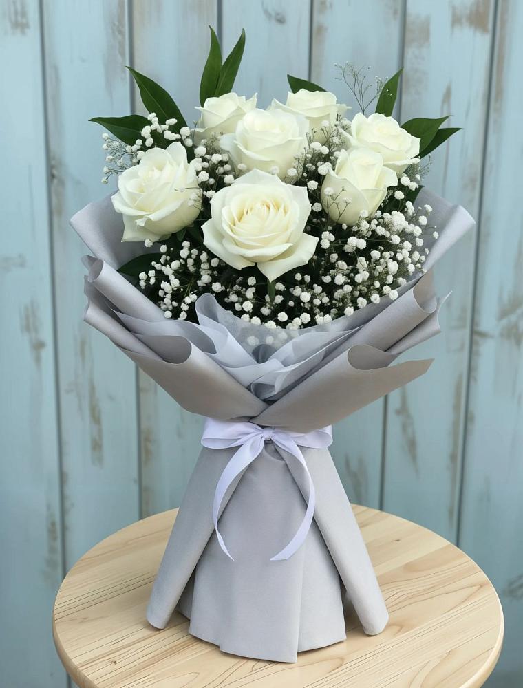 Букет цветов из: Розы в Троицкое