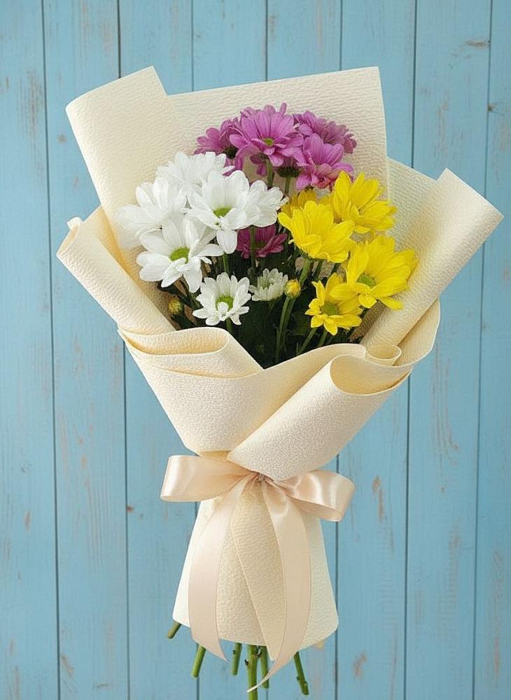 Букет цветов из: Хризантемы в Троицкое