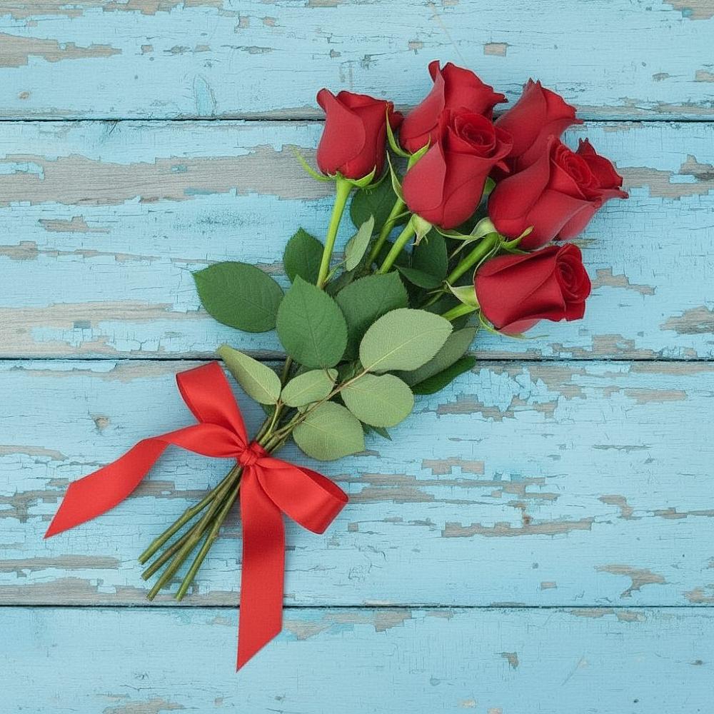 Букет Красные розы в Троицкое