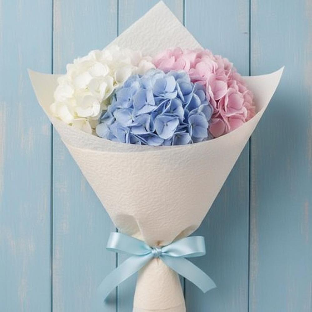 Букет цветов из: Гортензия в Троицкое