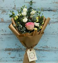 Букет цветов из:  Розы и Лизиантусы #REPLACE_PRED# Троицкое