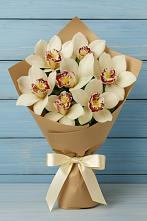 Букет цветов из:  Орхидеи и Розы #REPLACE_PRED# Троицкое